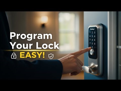 Defiant Electronic Deadbolt Programming Instruction | Step-by-Step Master Code Setup