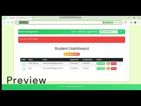 Student Management System in ASP.NET Core | EF Core + MongoDB Full Project ShowCase