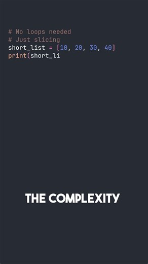 Python Hack That Reverses Any List Instantly No Loop Needed