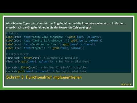 Erstellung eines Einfachen Rechners in Tkinter: Schritt-für-Schritt Anleitung