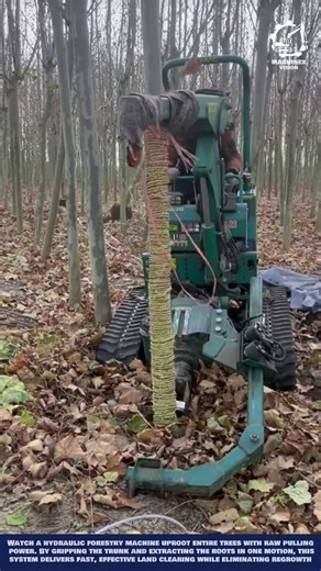 Smart Tree Puller Machine Innovation for Clean and Regrowth-Free Land Clearing