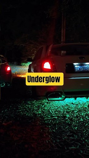The 2011 WRX finally got that Need for Speed #WRX #Underglow #CarVibes #Subaru #NightDrive #CarScene