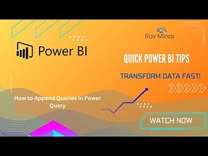 How to Append Queries in Power Query