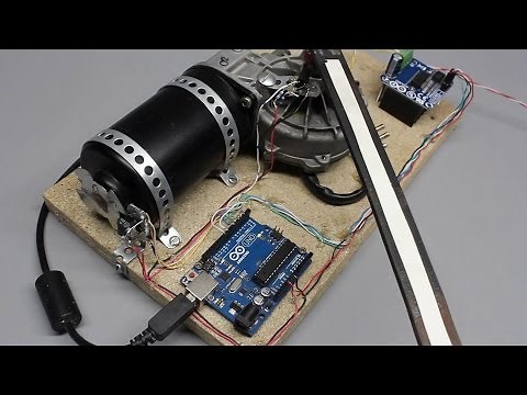 Rotary encoder or: How to build a digital servo using an Arduino and photo sensors