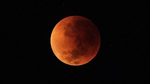 Watch: Total lunar eclipse creates 'blood moon'