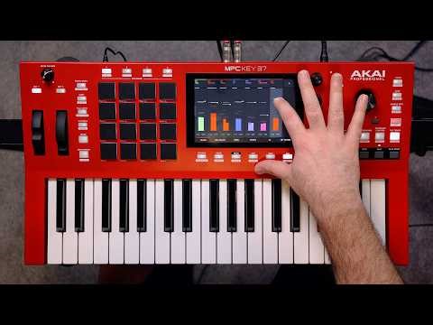 Akai MPC Key 37 - Beginners Guide to Making A Beat with MPC 3!