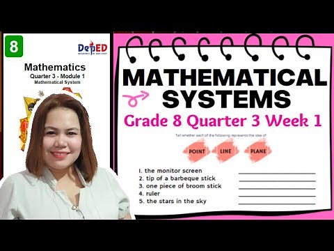 MATHEMATICAL SYSTEM | GRADE 8 Q3 WEEK 1