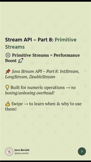 Primitive Streams in Java | IntStream, LongStream, DoubleStream | Stream API Part 8