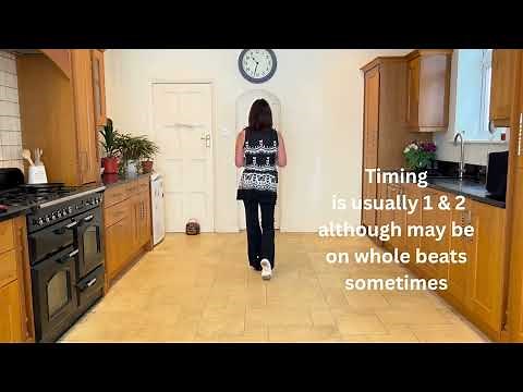 Line dance steps for beginners - MAMBO tutorial