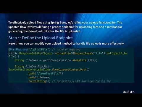 How to Save Text Documents via REST-API Using Java Spring Boot