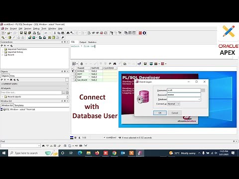 How to Connect PLSQL Developer with Oracle Database User | Mr Gactack