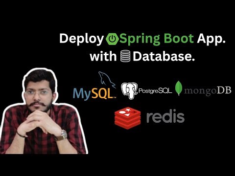 Deploy Your Spring Boot App with Database(Redis + PostgreSQL + MongoDB + MySQL) | Step By Step Guide