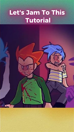 Let's Jam To This Tutorial [FNF Animation] #fnf #fnfmod #fridaynightfunkin #shorts