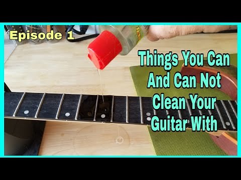 Guitar Cleaning Myths