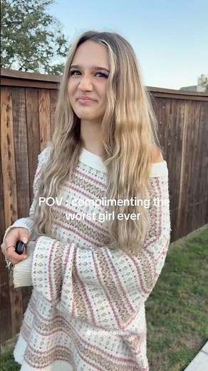 Complimenting Mean Girl