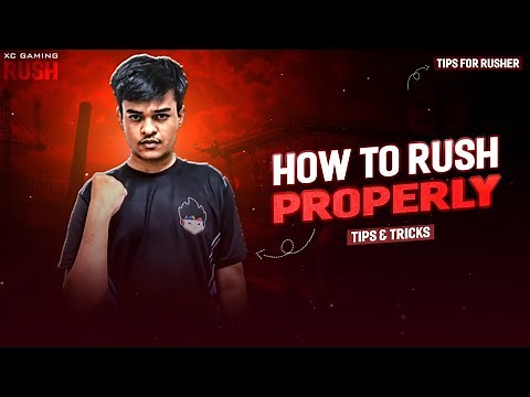 How to Rush ? | Tips for RUSHER | SUPPORTER | NADER | TIPS TO QUALIFY FOR FFIC | XC GAMING