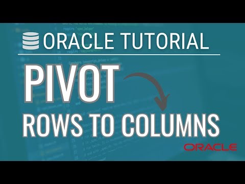Mastering Oracle Pivot: Transforming Rows into Columns in SQL