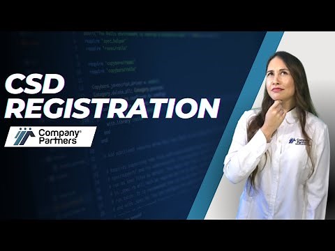 CSD Registration