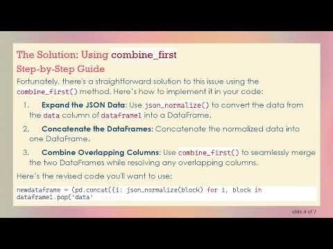 How to Merge Two Pandas DataFrames with Identical Column Names