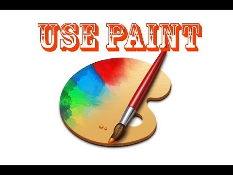 How to use paint in windows 10