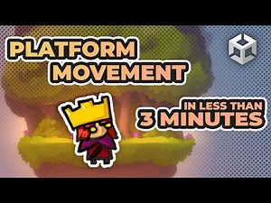 Create Platform Movement in Unity in less than 3min
