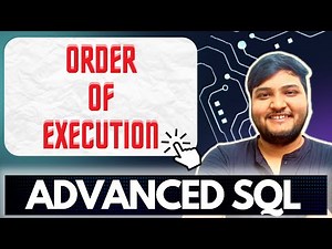Order of execution of SQL query | SQL interview questions | Ashutosh Kumar