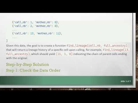 Tracing Bacterial Lineage in Python: A Comprehensive Guide to Tracking Cell Ancestry