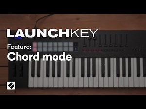 Launchkey [MK3] - Chord Mode // Novation