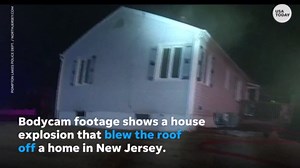 New Jersey house explodes after firefighters enter, no one gets hurt