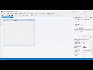 C# Lesson 01 - Intro to Visual Studio 2012