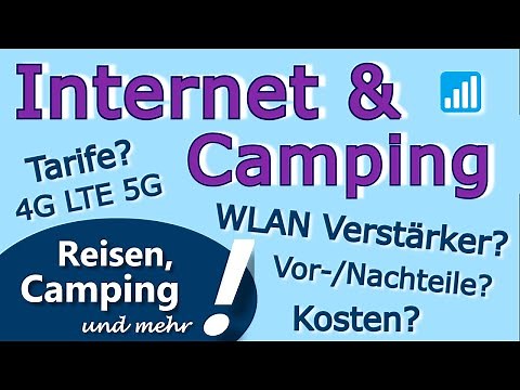 Internet beim Camping ...so mache ich das! | WLAN Verstärker - Repeater - Mobiler Hotspot