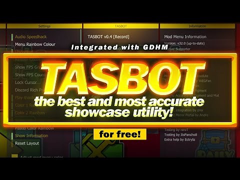 TASBot | The BEST FREE Bot to Replay Levels in Geometry Dash