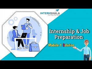 Internshala Internship & Job Preparation Module 1 Test Answers|Internshala Final Test Solution| ISS