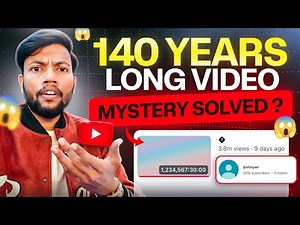 140 Years Long Video Mystery 😱 Shinywr YouTube Channel Mystery 👀