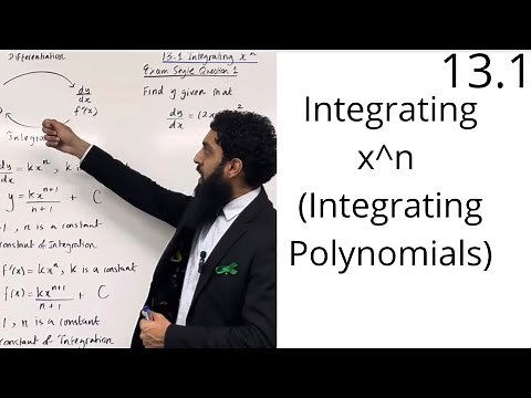 Edexcel AS Level Maths: 13.1 Integrating x^n (Integrating Polynomials)