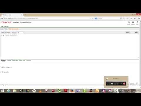 How to execute DBMS queries in oracle 10g