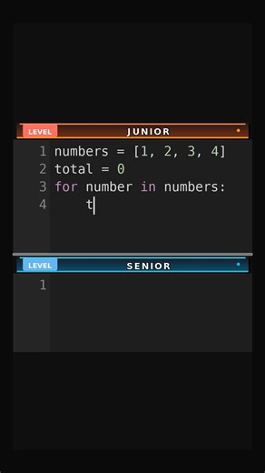 List Sum - Loop vs sum() #Pythontutorial