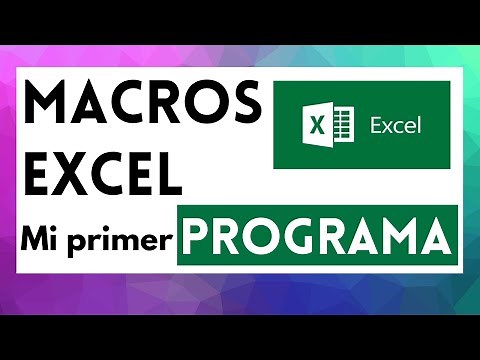HOW TO CREATE MY FIRST EXCEL PROGRAM | Advanced (MACROS)