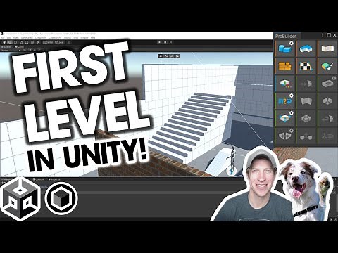 Creating Your FIRST LEVEL in Unity with ProBuilder!