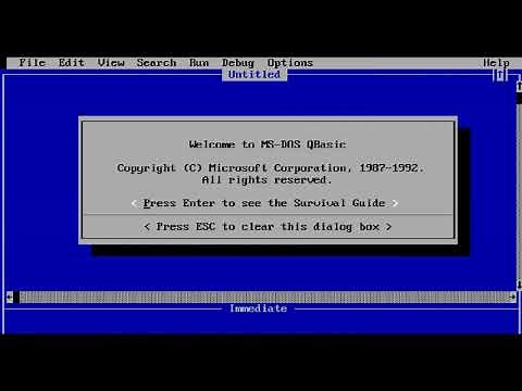 How to Install QBasic in Window 7,8,8.1 & 10