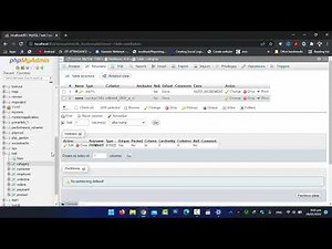 How to add Foreign Key in Phpmyadmin using Relation View