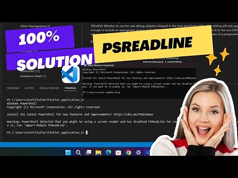 100 % Solution PSReadLine Disabled in VSCode , Powershell . how to solve import module PSreadline