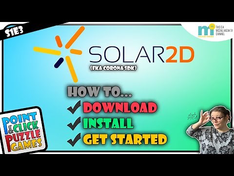 SOLAR2D (Corona SDK): How to DOWNLOAD, INSTALL, and GET STARTED in minutes with this 2D Game Engine