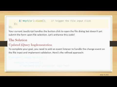 How to Auto Submit a Form Using jQuery