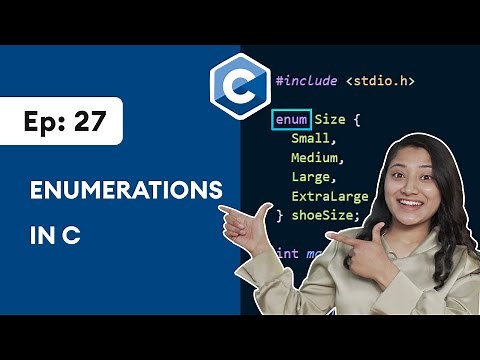 #27: Enumerations(enums) in C | C Programming for Beginners