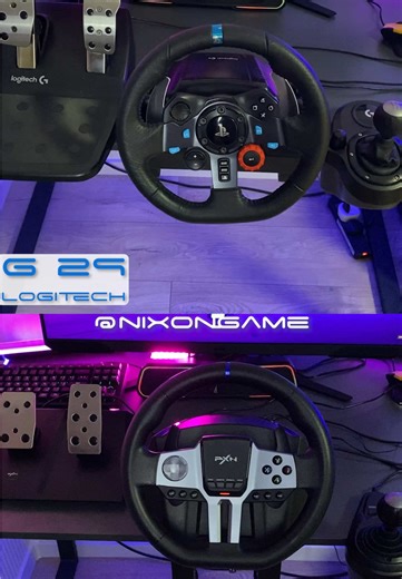 Logitech G29 vs. PXN V9 Gen 2 Racing Wheel Comparison