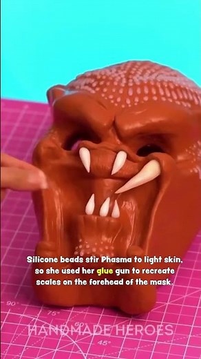 Create Your Own Spooky Alien Mask! 👽🎃 #DIY #Halloween #Shorts