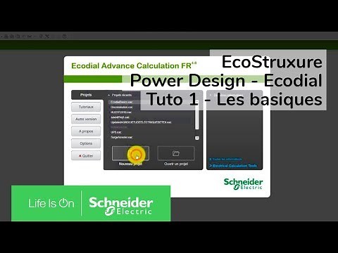 Tuto EcoStruxure Power Design - Ecodial : 1 - Les basiques | Schneider Electric France