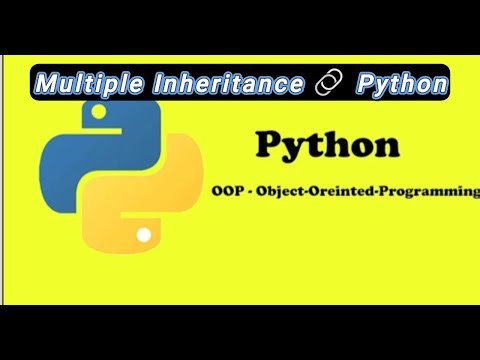 Multiple Inheritance in Python | OOPs Concepts Explained with Example | Python Tutorial