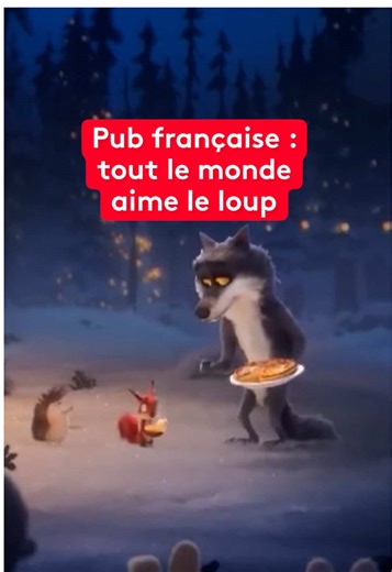 Cette pub qui raconte l’histoire d’un loup solitaire a été vue 29 millions de fois sur internet et elle est 100% française. Elle est issue d'un studio d'animation basé à Montpellier. #jt20h #sinformersurtiktok #actualités